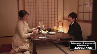 Beautiful Japanese Mom With Stepson