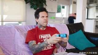 Aubree Valentine, Abigaiil Morris - Horny Cosplay Cutie Fists Gorgeous Ginger Goddess