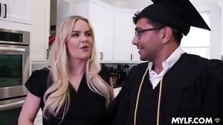 MILF mom fuck stepson