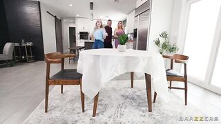 Kayley Gunner Dan Dangler Sneaky Sampling of double pussy