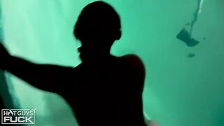 After Hours Threesome Late Night Pool Sesh Turns Into Way More XXX