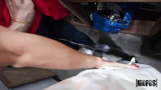 Lola Aiko And Scarlett Karli - The Pizza Corner XXX