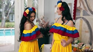 Jessy Dubai, Zariah Aura - Raunchy Cumbia XXX