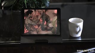 Mona Azar - Big Naturals Headbanger Gets Deep Rocker Cock XXX