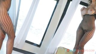 Big Tit MILF Alexis Fawx Fucks Her Horny Stepson After He Catches Her Practicing Her Stripping