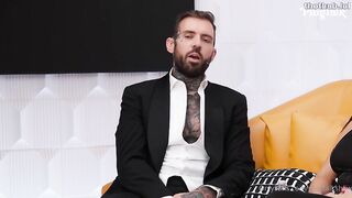 First threesome with husband and BBC Porn