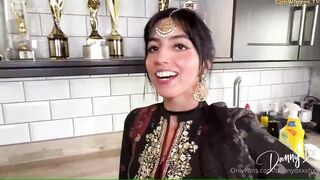 NO! Aaliyah Yasin Danny D Bhabi Fucks Huge White Cock