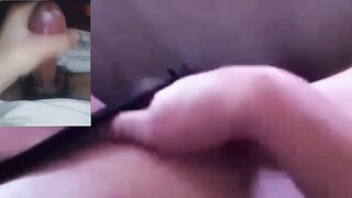 Mi Amiga y Yo Nos Corremos a la Vez por Webcam