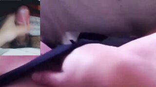 Mi Amiga y Yo Nos Corremos a la Vez por Webcam