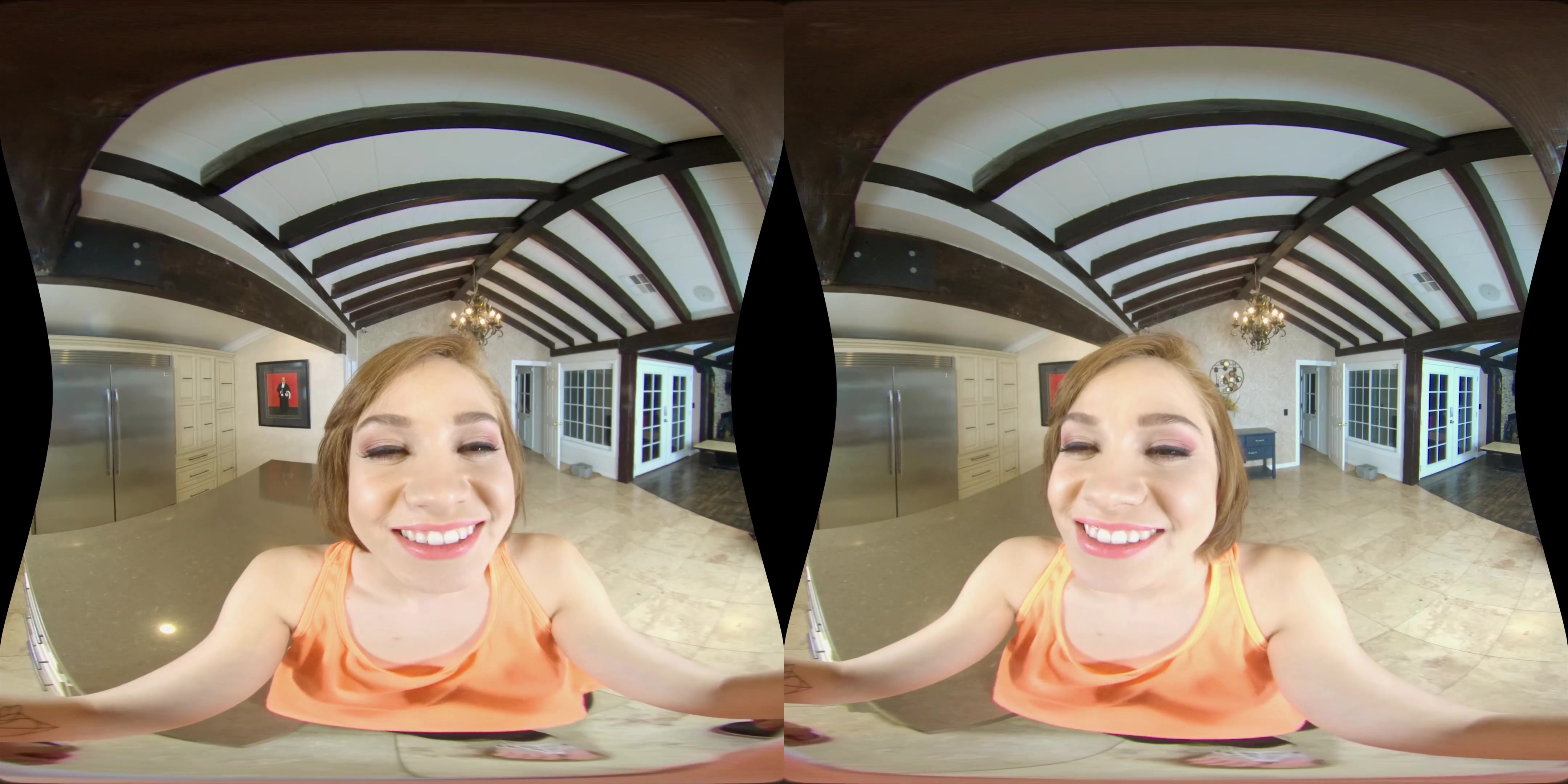 Cadey Mercury - Cuntry Kitchen in 4K VR