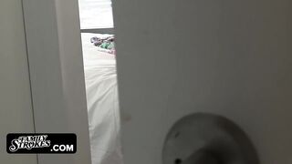 Family Strokes - Naughty Elsa Jean and Hollie Mack seduce a lucky dude with their tig