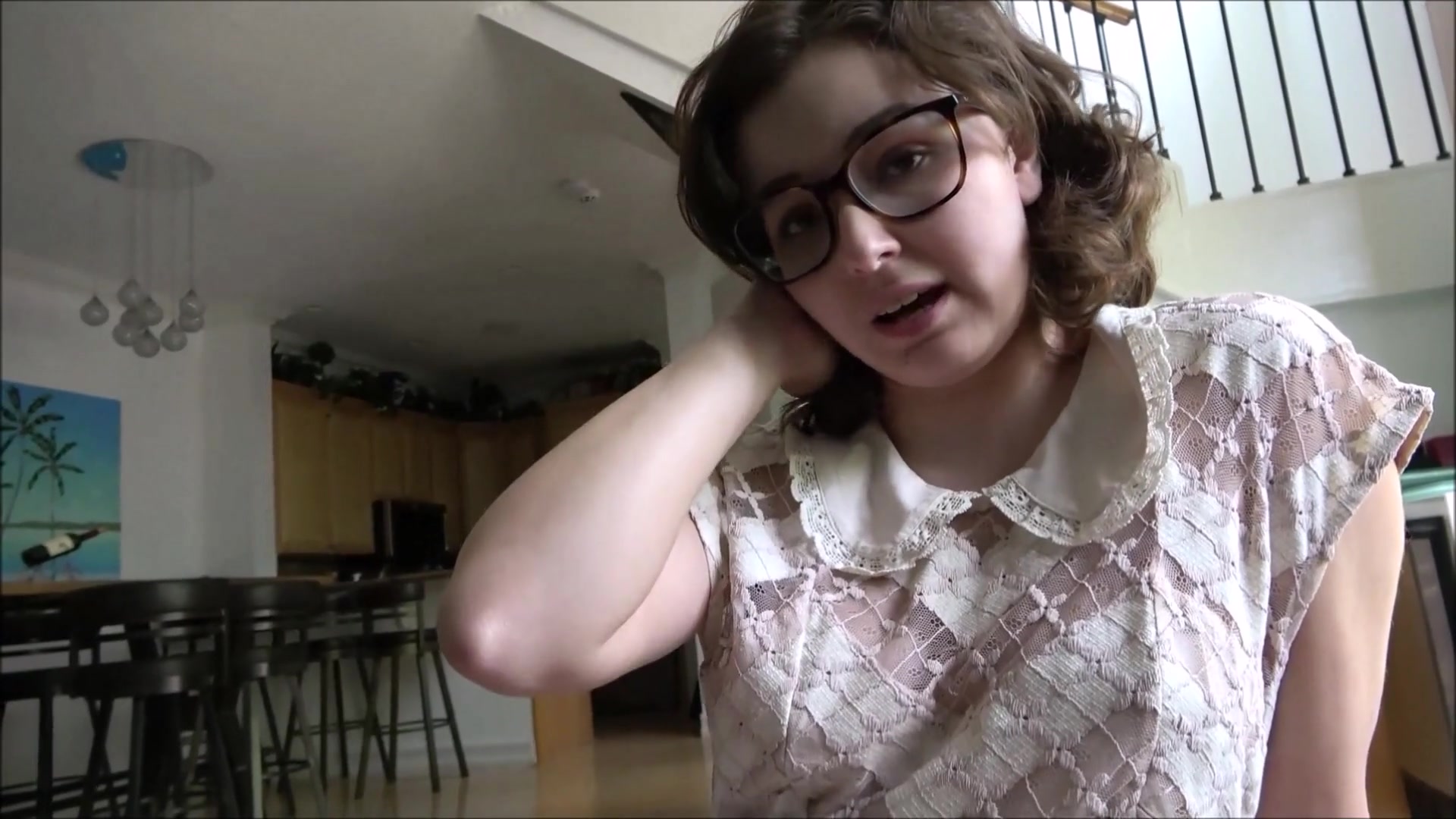 Little Step Sister Home School Sex Ed - Leana Lovings - Family Therapy - Alex Adams