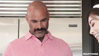 Chloe Surreal - Sneaky Cheating With The Slutty Cleaner