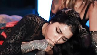 Yasmina Khan Bella Mia Naughty Kitt-y Halloween Threesome