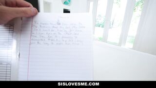 Dear Diary, I want to Fuck my Stepbro