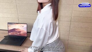 CREAMPIE Mi asistente colombiana en la oficina!! - Abella Olsen