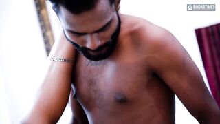 Newly Married Girl takes shower outdoor and husband's friend takes advantage sudipa