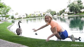 Girl Kiara - Kiara Cole Outdoor