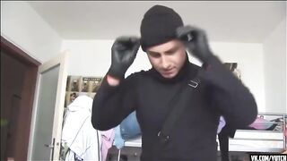 burglar attack vidieo 2
