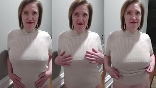 Mature Flashing Big Tits