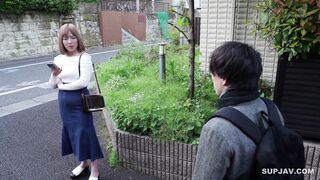 START-177 The story of being comforted by my Sloppy Neighbor older lady. Momona Koibu