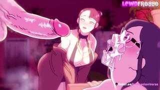 Novias cachondas quieren follar a sus novios LewdFroggo