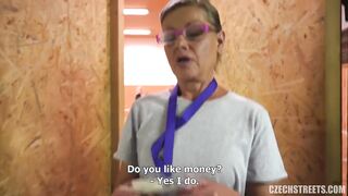 Mature Nerd in Eyeglasses Petra - Horny PE Teacher - Reality POV