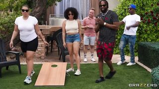 Nika Venom - Sneaky Booty Bouncing BBQ XXX