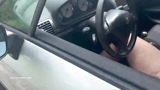 Marine Rossi sex in the car