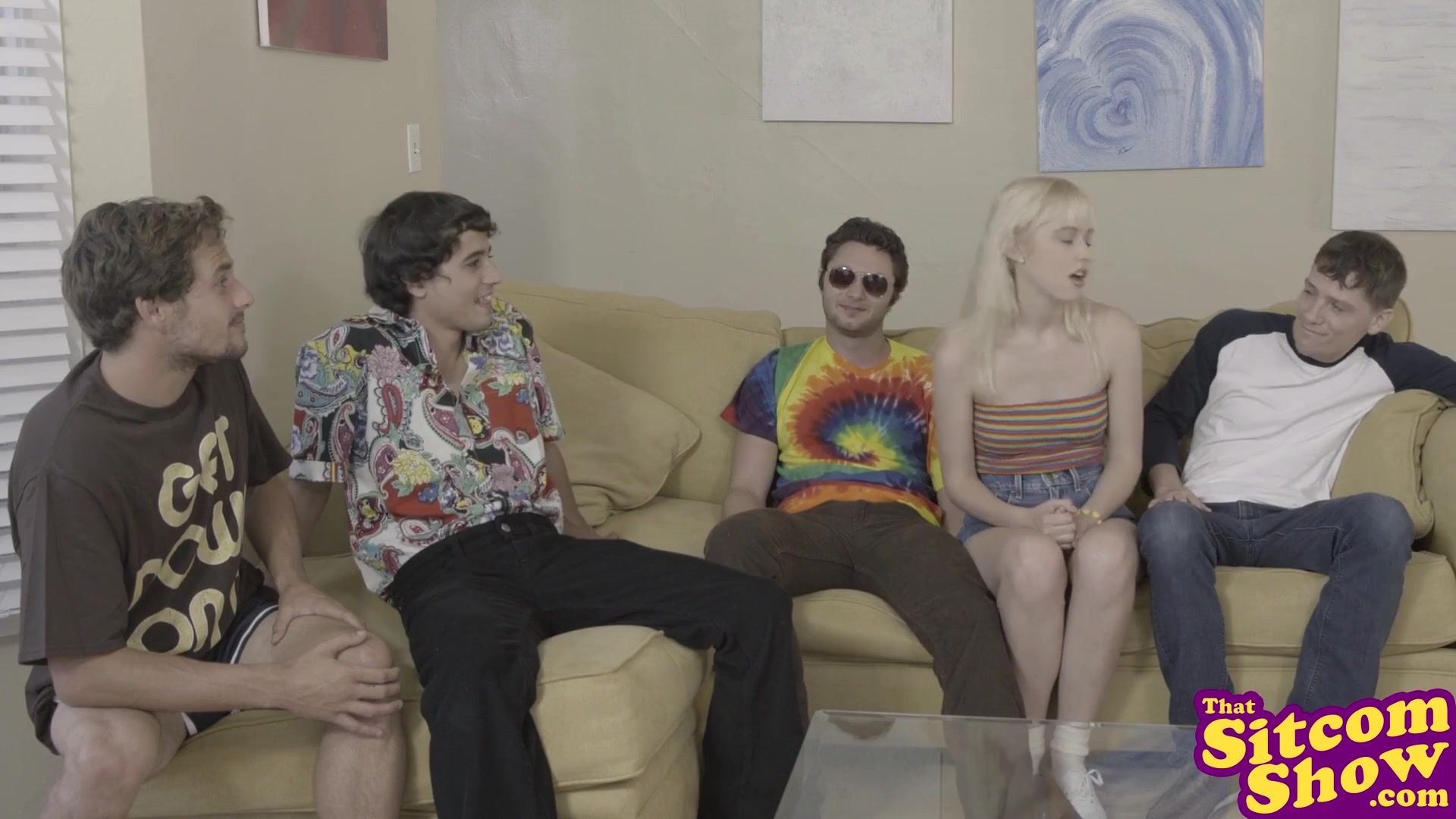 That Sitcom Show Slutty Laurie Cummed And Creamed By Chloe Cherry