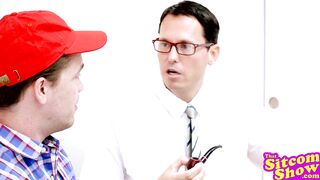 Emily Willis Practices On Beavers Cock S1:E10 That Sitcom Show