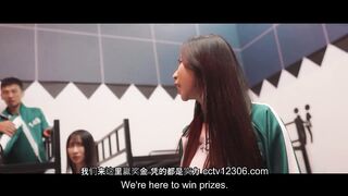 Rae Lil Black, Xia Qing Zi,Ai Xi PUSSY GAME 2,EP2 GANGBANG AND THE SPY SQUIRTING Squ