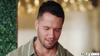 Molly Manning - Curvy Redheaded Milf Fucks Young Groom