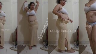 Chhavi Khurana Saree Striptease, Big Boobs Out & Full Nude Dance