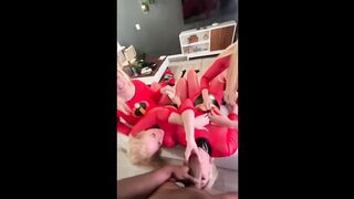 INCREDIBLES BGGGG Stepfamily Gangbang