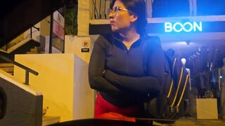 Recojo a hermosa colombiana Lexxy Monroe en la calle, me la follo como pago