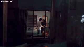 Beautiful Sexy Wife Pressing Boobs Uncut