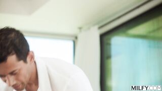 Phoenix Marie and Ainslee Divine - MILFs Show Pool Boy How To Fuck