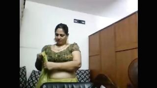 chubby milf strip tease on cam