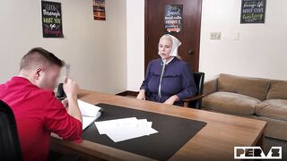 She Hasnt Felt Pleasure in Years But She Will Raise Her Skirt for the Principal