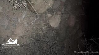 The FitandFlirtyHotWife - Summer Night In The Desert