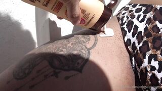 Yasmina Khan Sun Bath Turned into Rough Pussy Pounding