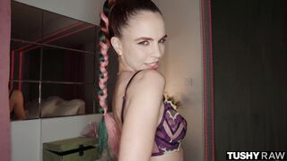 Sirena Milano - Tiny Sexy Babe Gets Her Tight Ass Filled