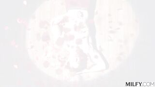 Gigi Dior - Buxom Mom Devours Young Coachs Cock