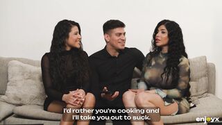 Sara Retali, Andrea Retali – Family Threesome With Retali Sisters