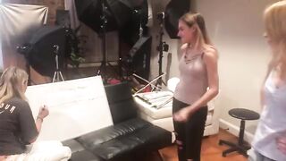 Girls play wedgy hangman