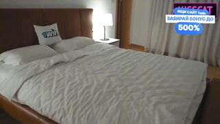 Step Son and Step Mom Share one Hotel Bed What Forbidden Secrets Unfold Tonight! Kiss