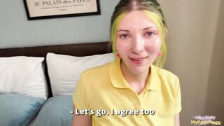 Me follé a una repartidora de Pizzas como una forma de compensar su pérdida LikaBusy