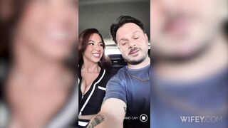 Jezebel Gambino – Married Redhead Gets Creampied In Threesome