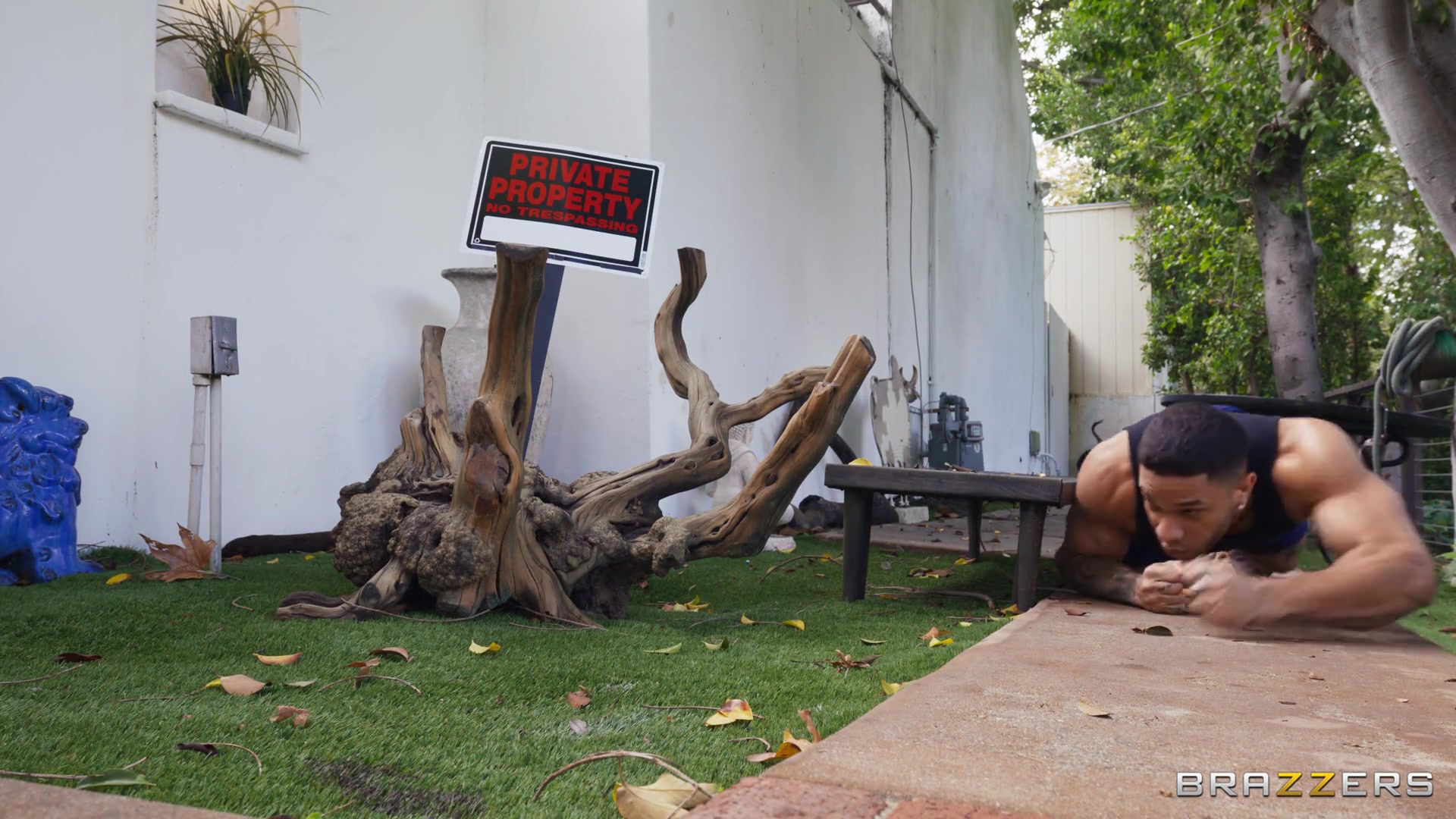 Cherie Deville – Trespassing Her Yard